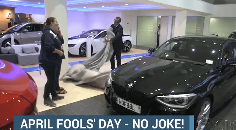 Balandžio 1-osios pokštas? Patikėjusi juo - laimėjo naujutėlaitį automobilį