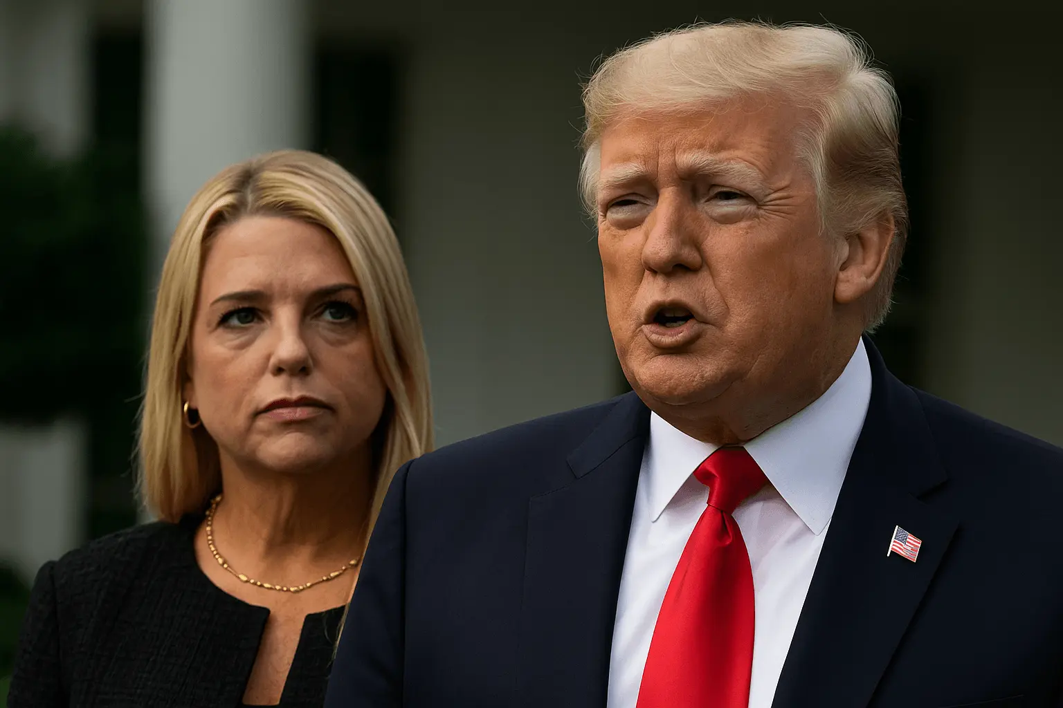 D. Trumpas ragina P. Bondi skelbti „patikimą“ informaciją apie J. Epsteiną