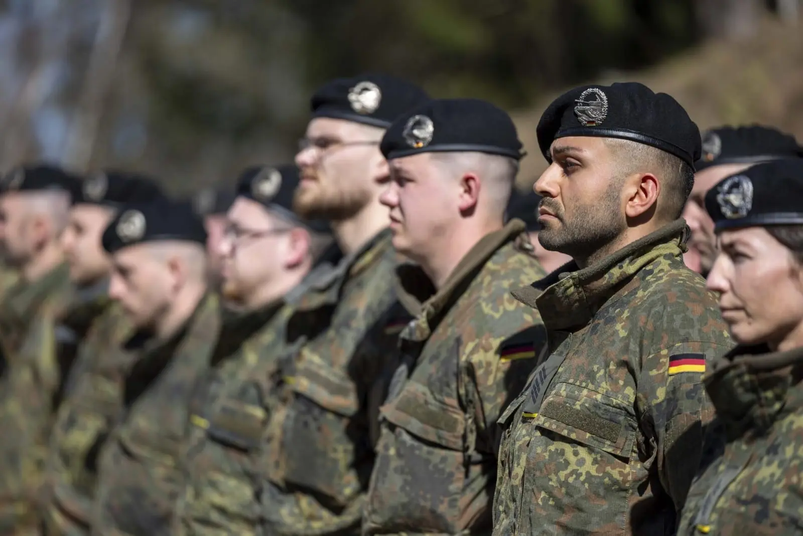 Vokietijos 45-oji brigada pradėjo veiklą Nemenčinėje