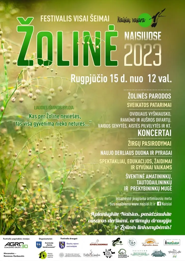 Antrasis šiųmetis Naisių festivalis – jau po poros savaičių