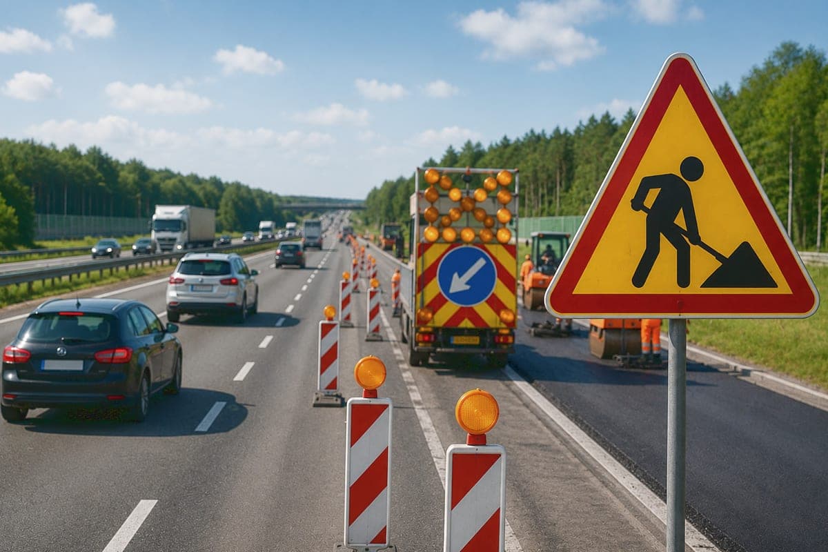 Dėl remonto darbų magistralėse A1 ir A2 vairuotojams teks planuoti keliones atsargiau