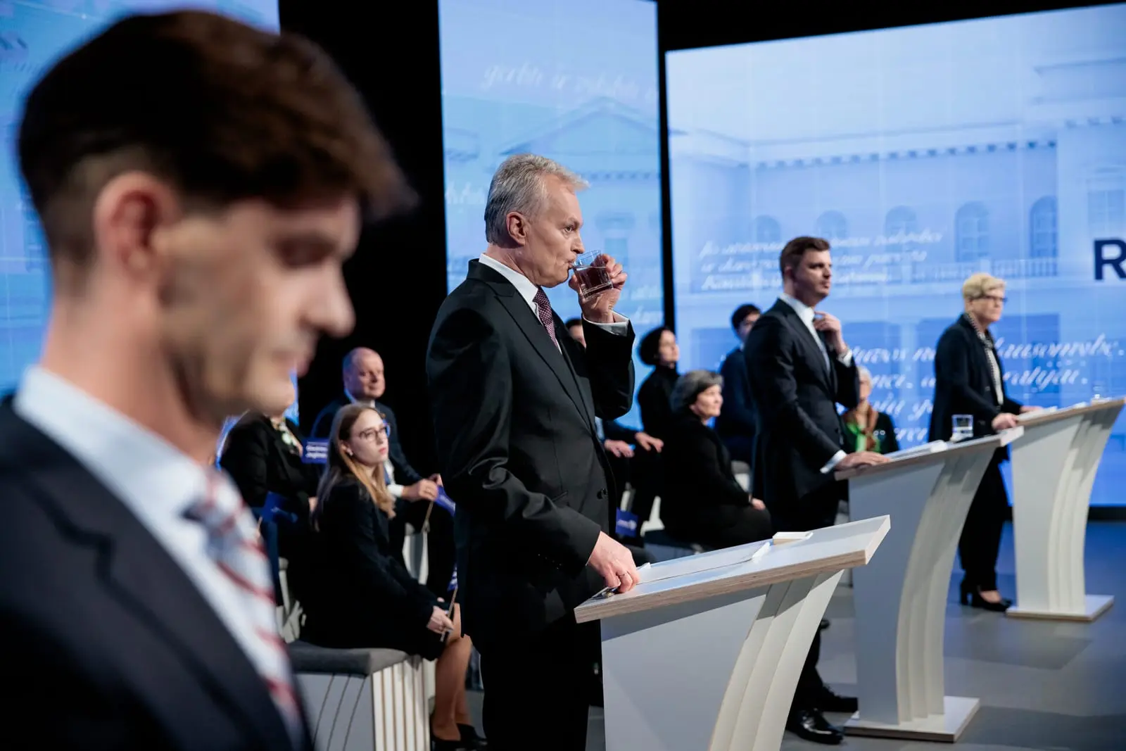 Politologas apie prezidentinius debatus: prasčiausiai pasirodė G. Jeglinskas ir D. Žalimas