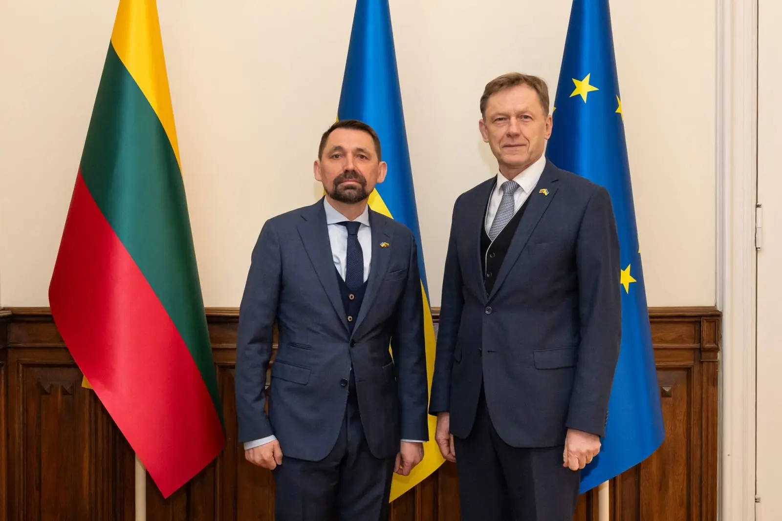 Ukrainos kultūros ministras lankosi Lietuvoje: aptarė bendradarbiavimą saugant paveldą