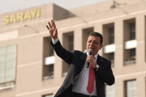 Suimtas R. T. Erdogano priešininkas, Stambulo meras, E. Imamoglu