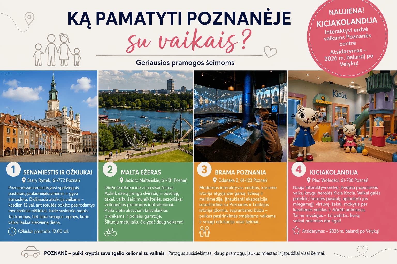Lietuvių pamėgtoje Lenkijoje – naujas traukos centras vaikams Poznanėje