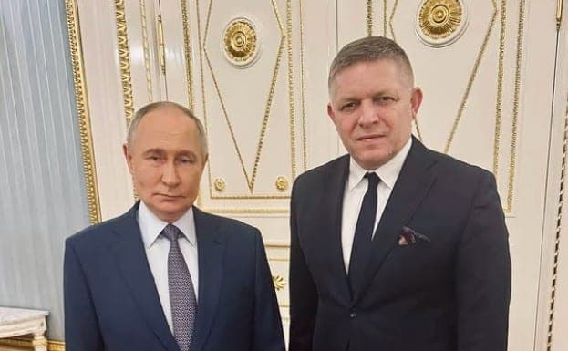V. Putinas sutiktų taikos derybas surengti Slovakijoje