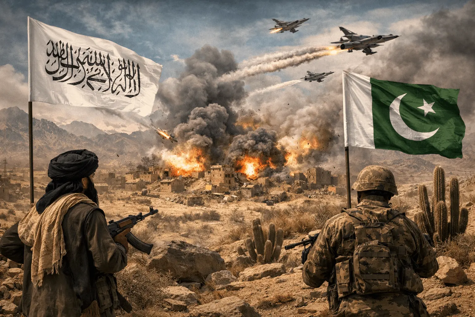 Pakistanas kalba apie „atvirą karą“ su Afganistanu: pradėti smūgiai Kabule