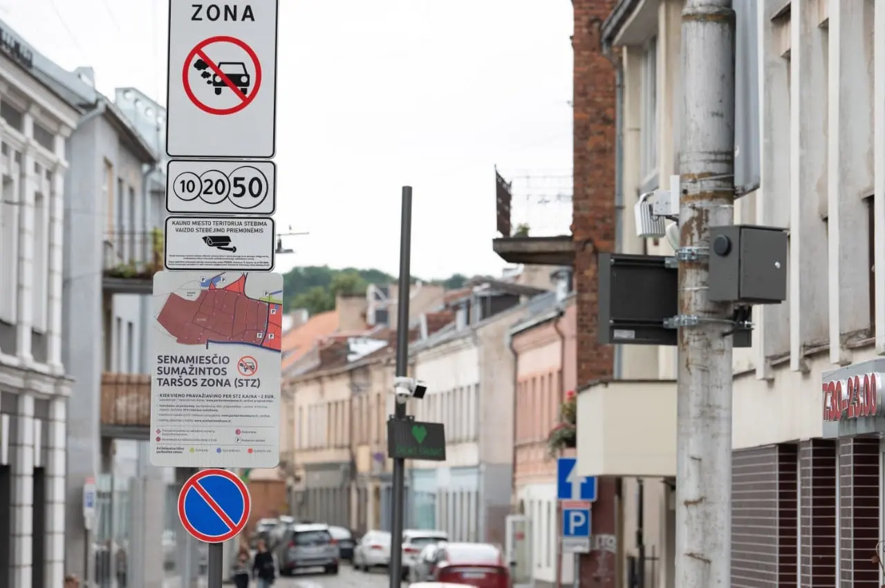Sumažintos taršos zonos veikia Kaune, netrukus – ir Vilniuje