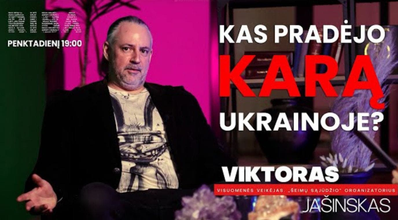 Viktoras Jašinskas laidoje „Riba“: šiais laikais negalima niekuo pasitikėti