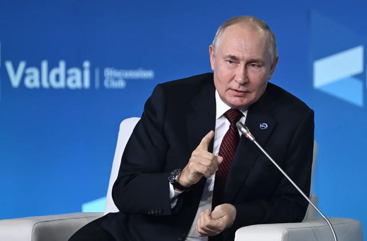 V. Putinas pasveikino D. Trumpą su pergale – prakalbo apie derybas