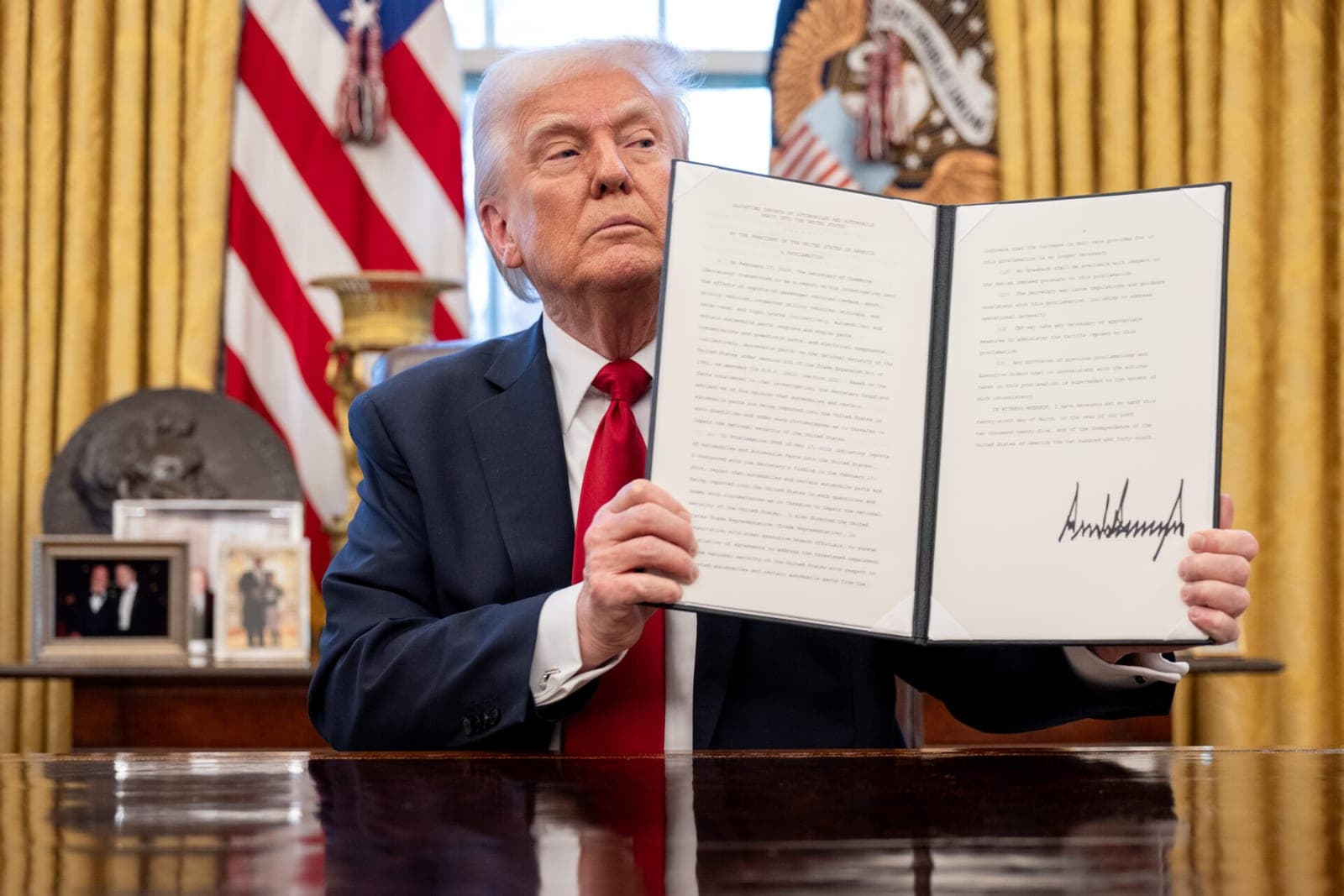 D. Trumpo „Išlaisvinimo diena“: Europai įveda 20% tarifus