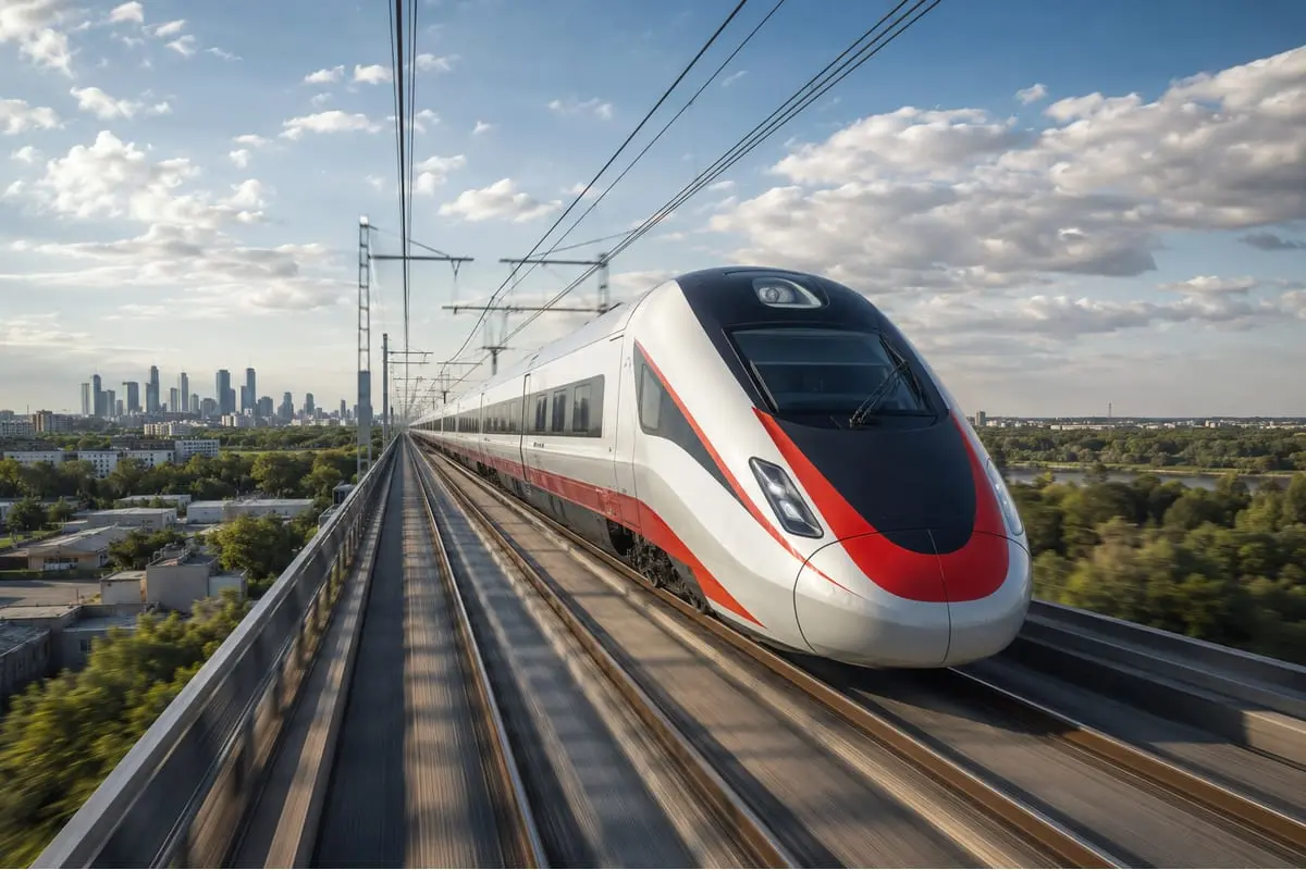 Lenkija užsimojo aplenkti Europą: traukiniai skrietų 350 km/val., o šalį kirstų per tris valandas