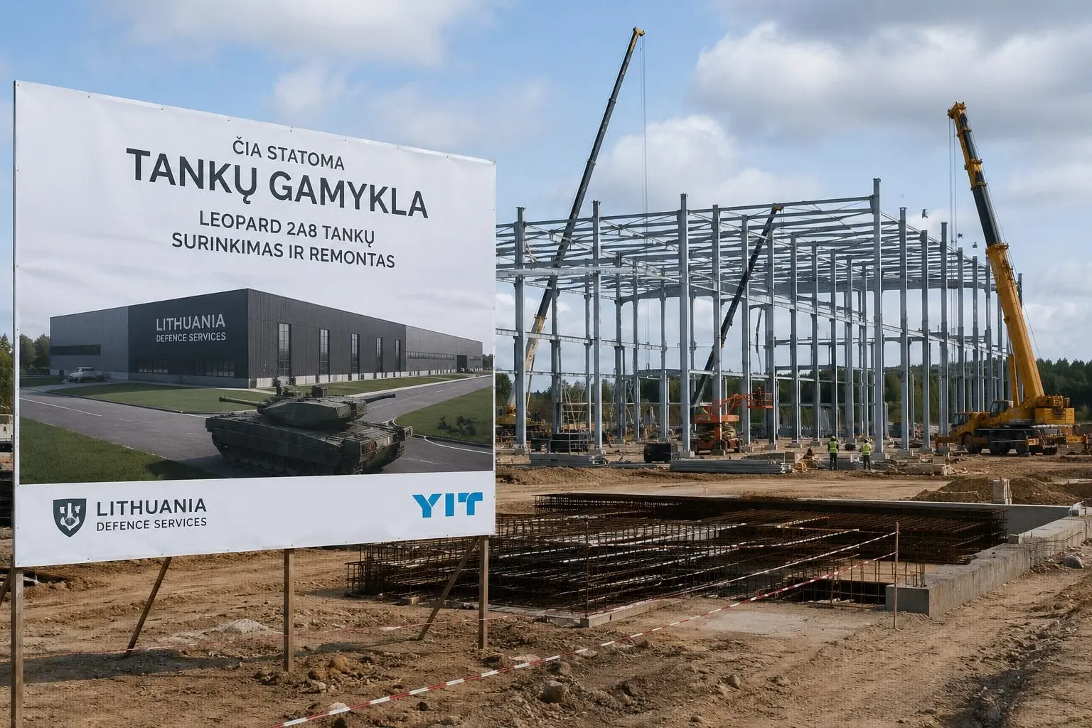 Kauno LEZ kyla strategiškai svarbi gamykla: čia bus surenkami „Leopard“ tankai