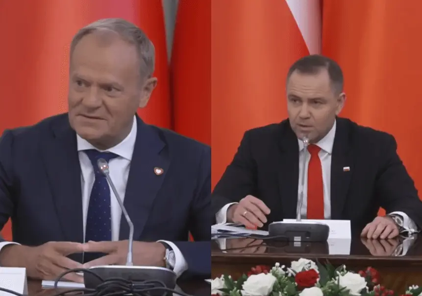 K. Nawrockis D. Tuską pavadino blogiausiu Lenkijos ministru pirmininku nuo 1989 metų