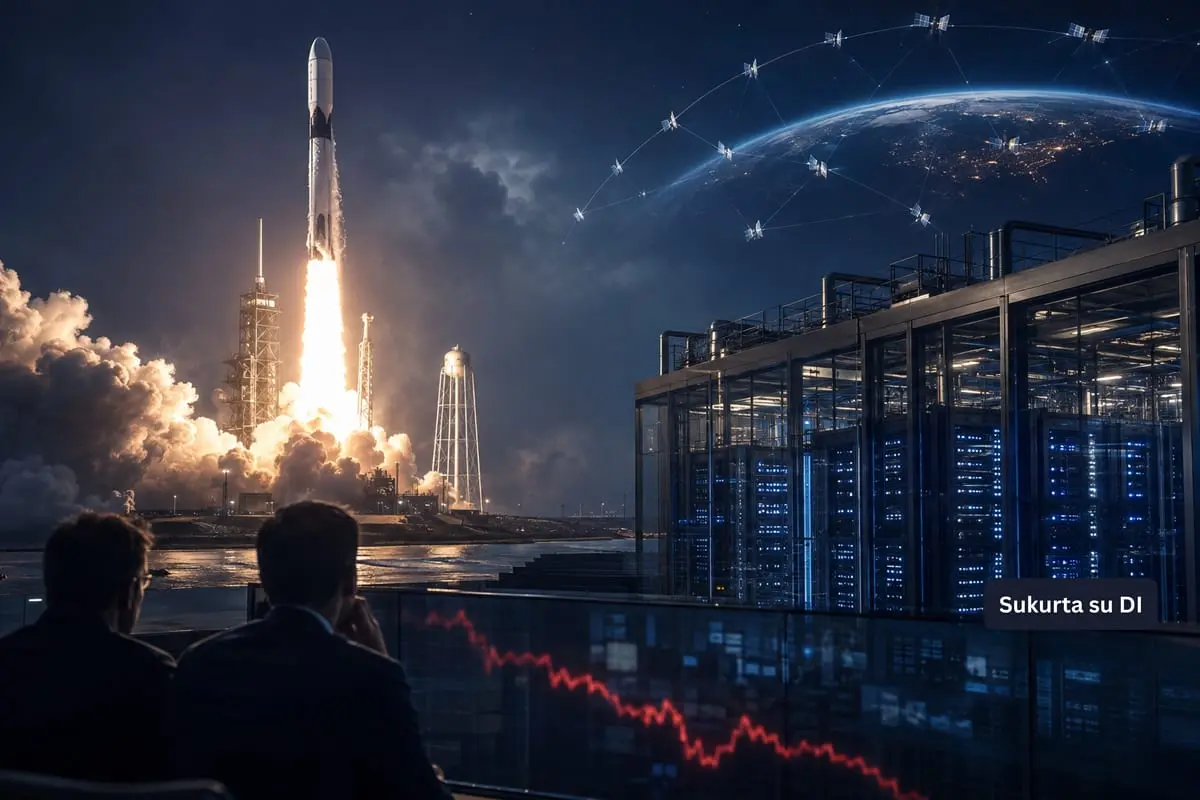 „SpaceX“ pajamos šovė 92 proc., tačiau akcijos smuko: investuotojus išgąsdino E. Musko milijardų planas