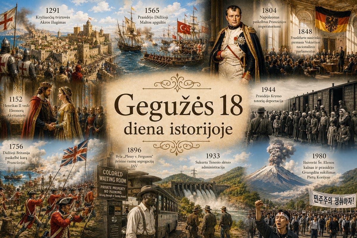 Akros žlugimas, Maltos apgultis, Napoleono iškilimas ir Šv. Elenos ugnikalnio išsiveržimas