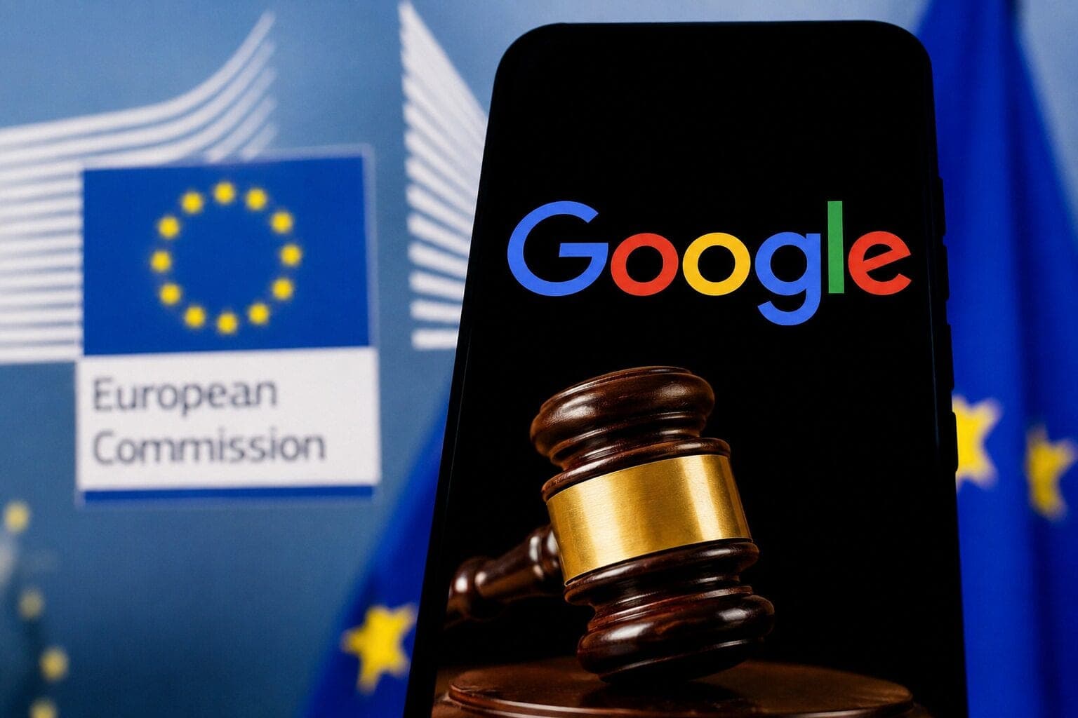 Europos Komisija smogė „Google“: skyrė beveik 900 mln. eurų baudų