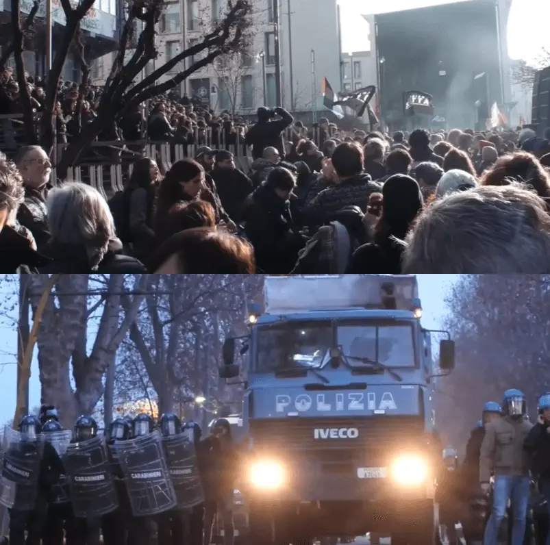Kairiųjų protestai peraugo į smurtinius susirėmimus su policija: daugiau nei šimtas sužeistų pareigūnų