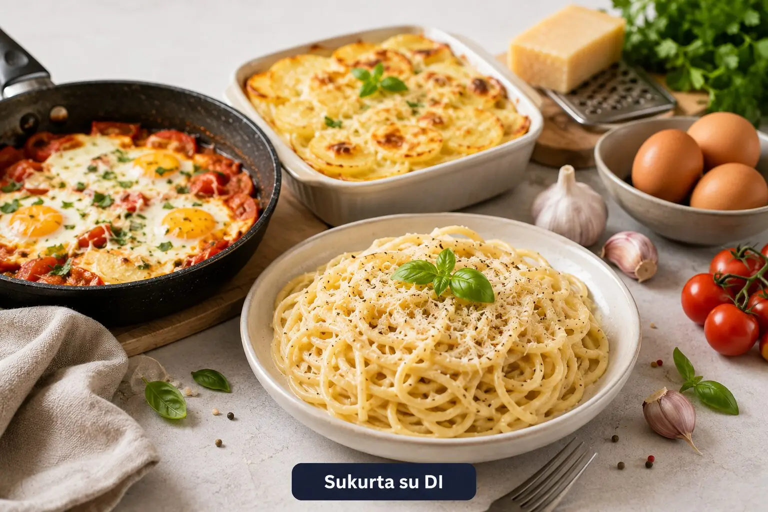 Vos 4–5 ingredientai ir gardus rezultatas: receptai, kuriuos norėsite kartoti ne kartą