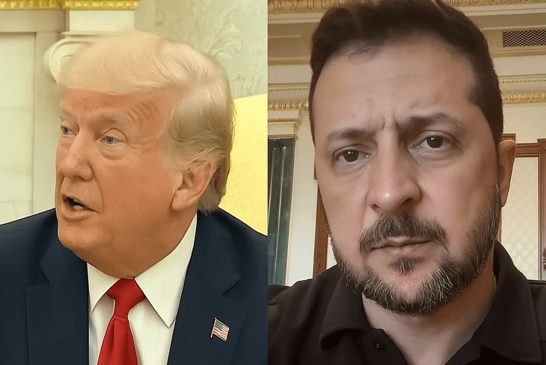 Pokalbis, sukėlęs bangas: Trumpas tiesiai paklausė Zelenskio, ar Ukraina gali smogti Maskvai