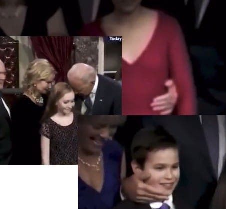 „Lovelasas“ Bidenas bučiavo Italijos premjerės plaukus – o ypač dievina mažus vaikus (VIDEO)