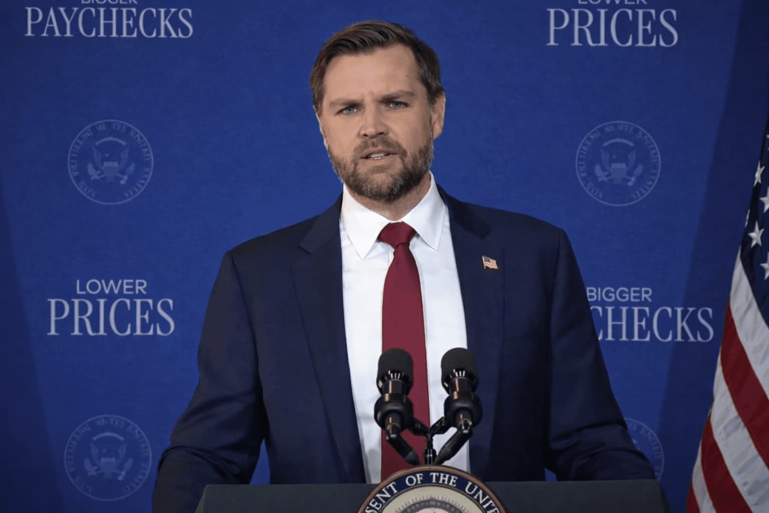 Likus porai dienų iki Vengrijos rinkimų J.D Vance lanko V. Orbaną