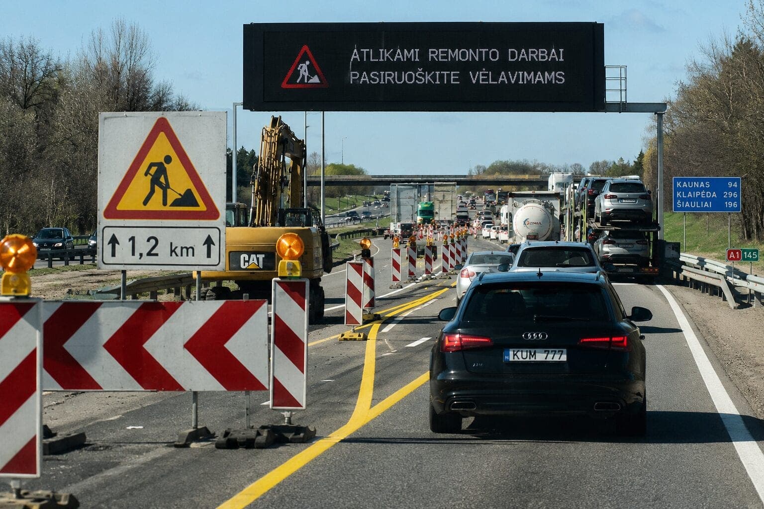 „Via Lietuva“ imasi tvarkyti magistralinį kelią A3 Vilnius–Minskas: investicijos sieks daugiau kaip 1,9 mln. Eur