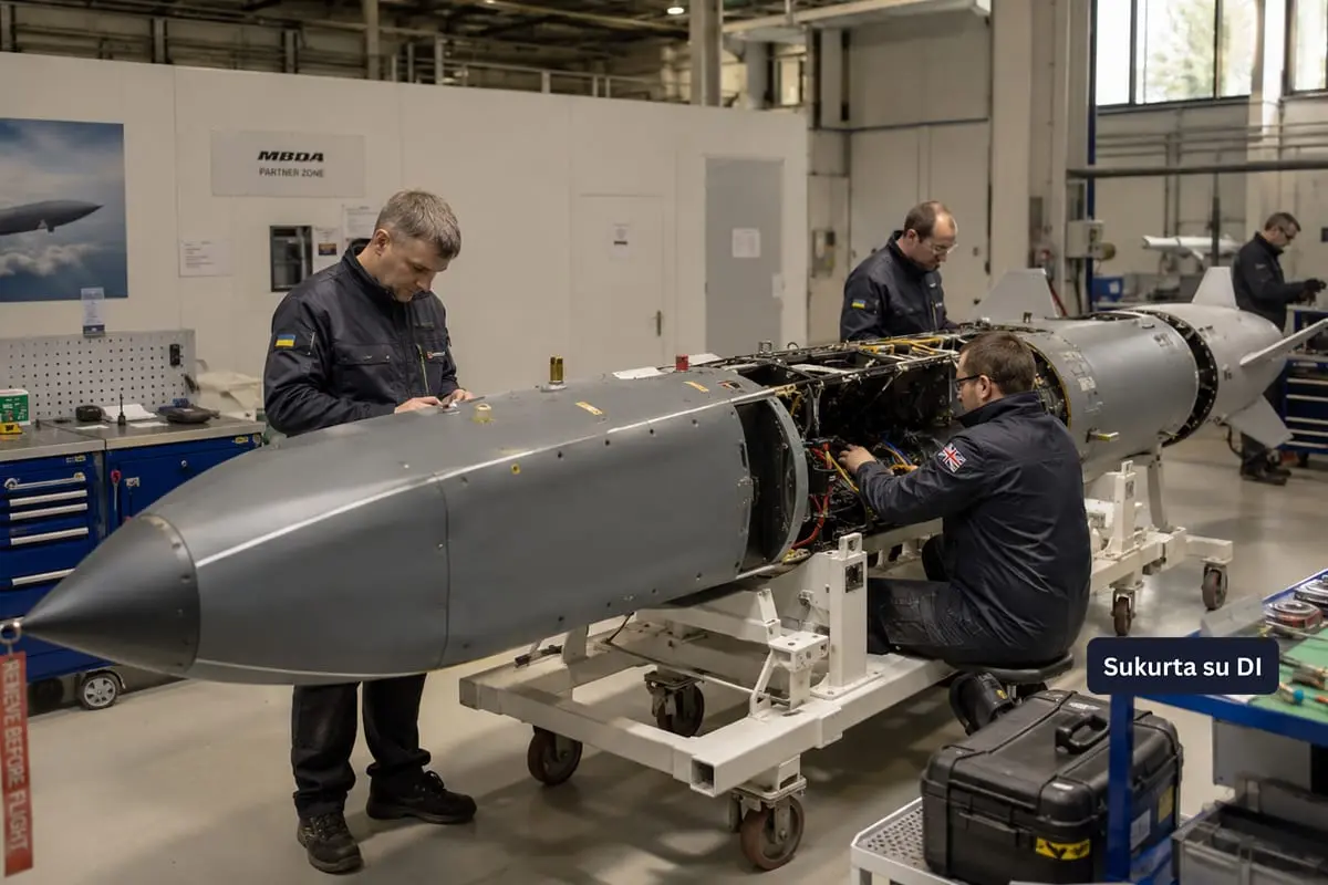 Jungtinė Karalystė perduos Ukrainai įslaptintą SCALP raketų technologiją – atveriamas kelias jų surinkimui Ukrainoje