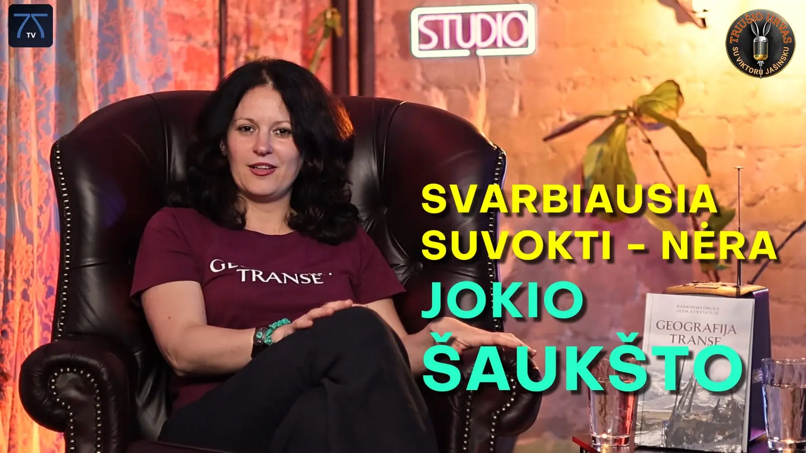 Goda Juocevičiūtė laidoje „Triušio urvas“: kiekviena religija gali tapti kelrode žvaigžde | 77TV