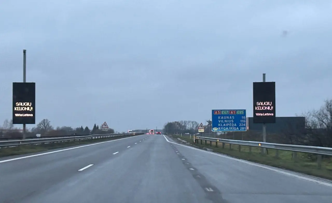 Lietuvoje bus plečiamas apmokestinamų kelių tinklas