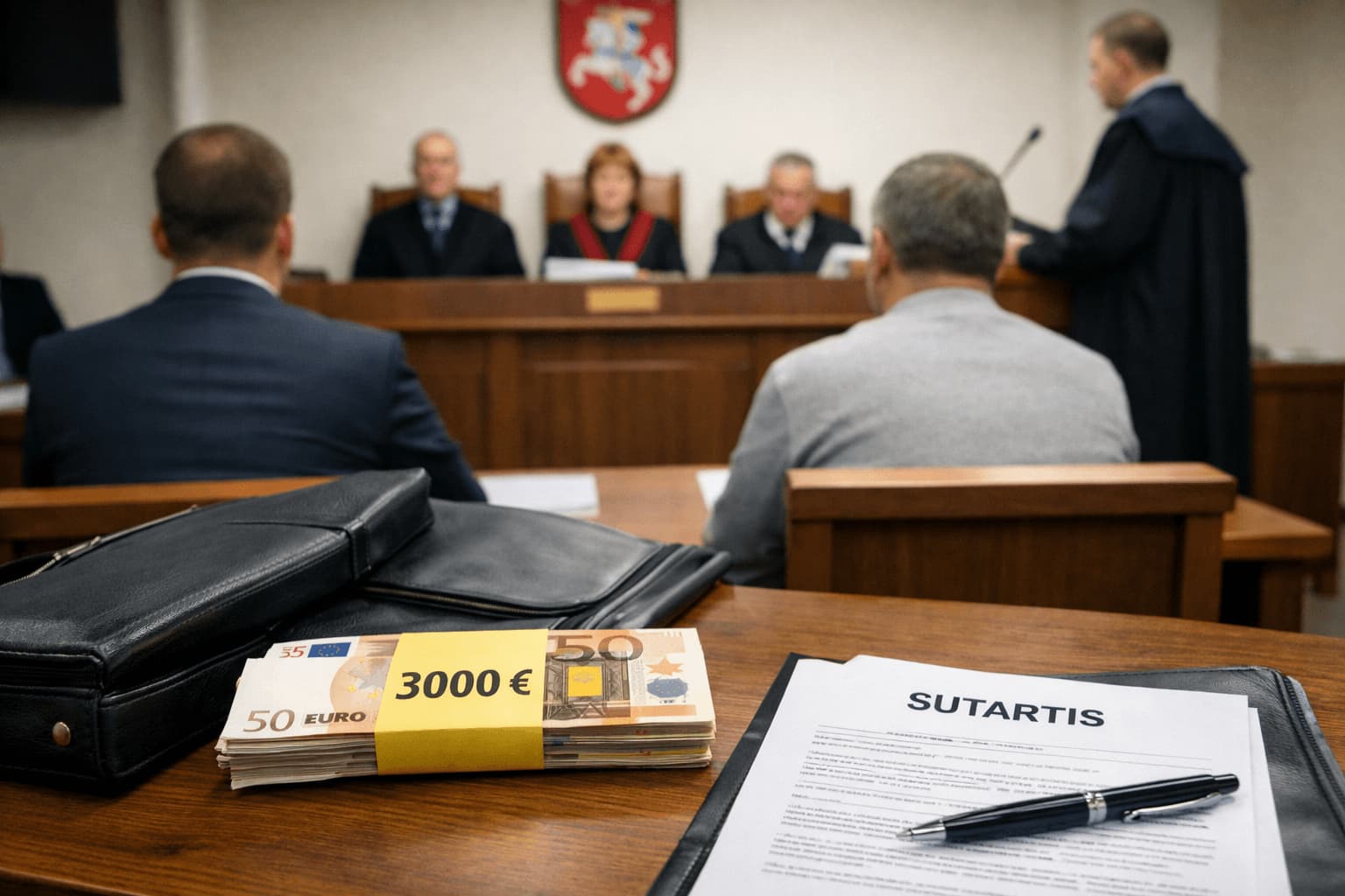 Už palankius sprendimus – galimas 3 tūkst. eurų kyšis KAM darbuotojui?