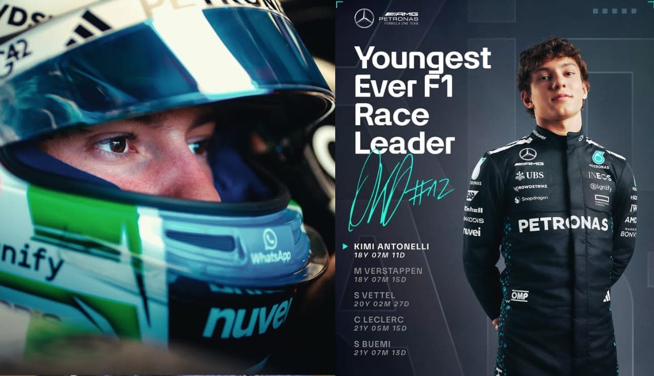 Rekordas Japonijos „Grand Prix“: A. K. Antonelli – jauniausias F1 lyderis istorijoje