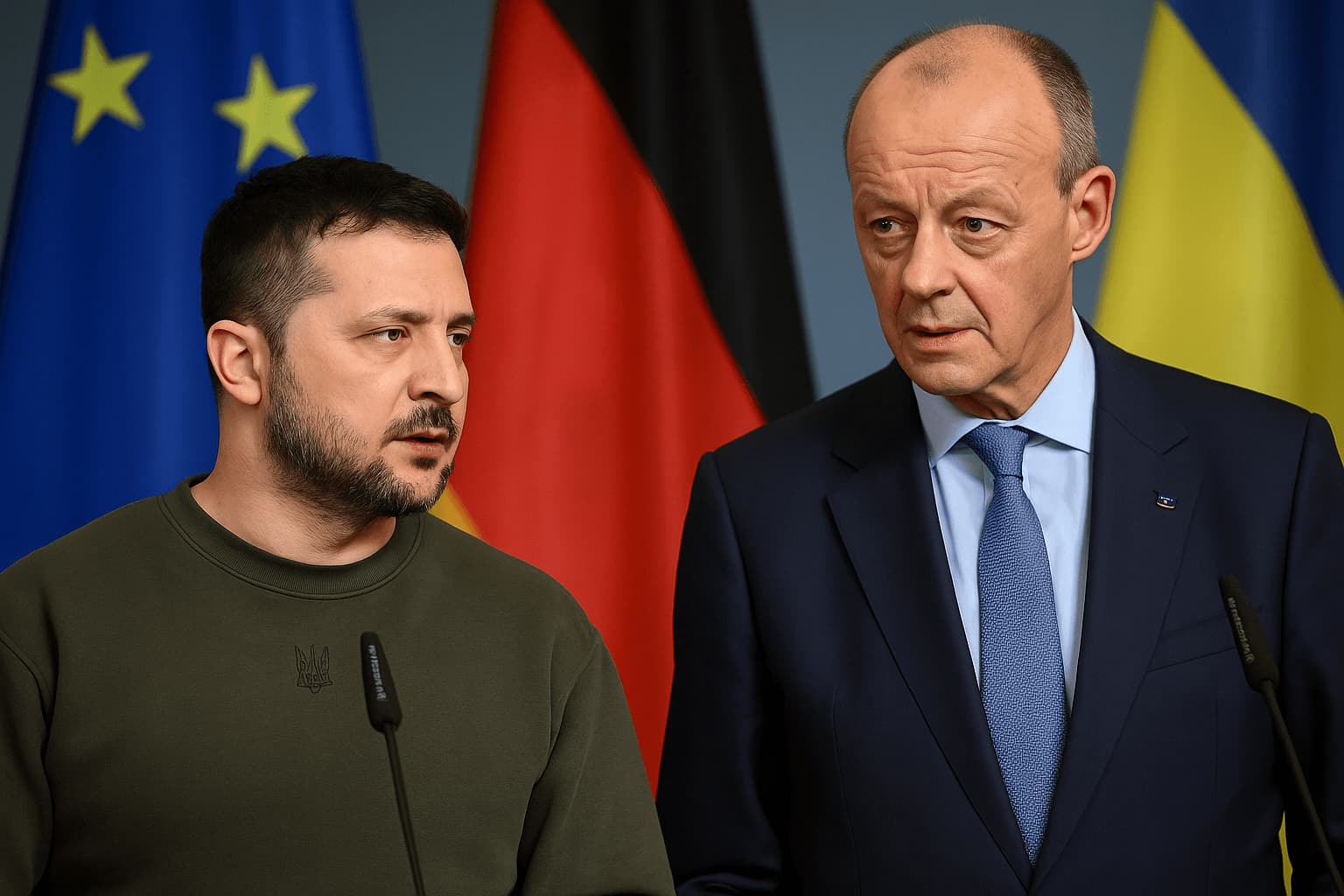 Vokietija sutinka skirti 5 mlrd. eurų pagalbą Ukrainai ir kartu gaminti tolimuosius ginklus