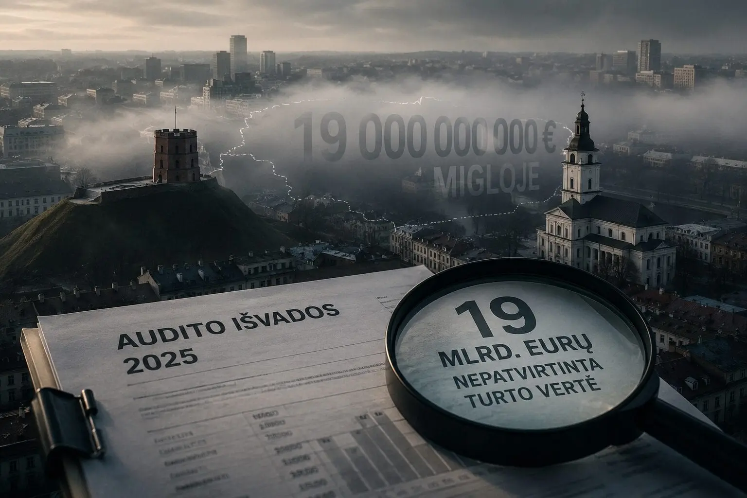 19 mlrd. eurų migloje: ką auditas atskleidė apie valstybės turto valdymą?