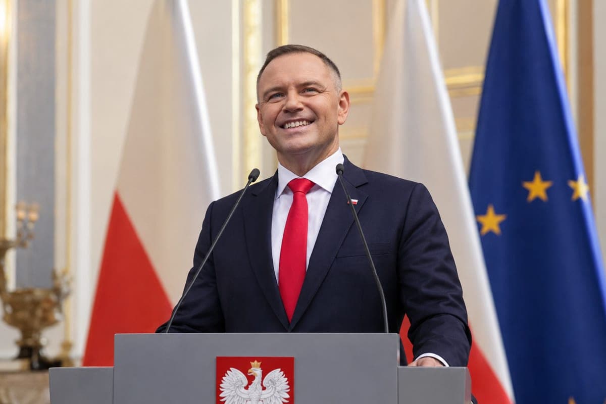 Lenkai nepritaria prezidento galių plėtimui: K. Nawrockio konstitucinė iniciatyva susiduria su visuomenės pasipriešinimu