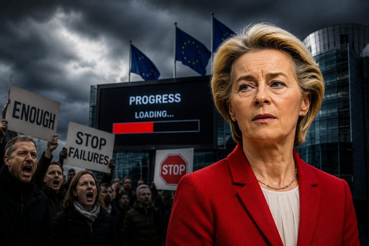Briuselyje verda pyktis dėl U. von der Leyen: prabilta apie stringančią pažangą