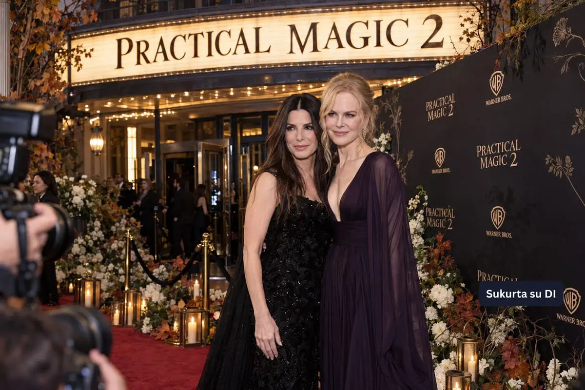 „Practical Magic 2“ užėmė pirmąją vietą kino teatruose, bet pelnas dar negarantuotas