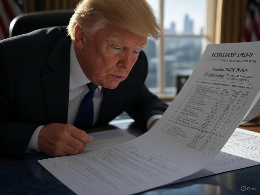 Dėl prezidento Donaldo Trumpo tarifų į JAV iždą plaukia milijardai