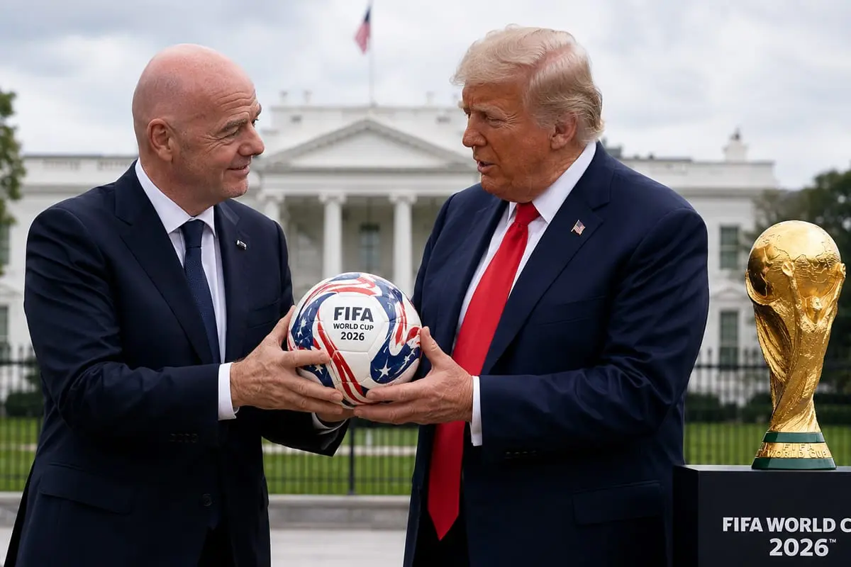 FIFA pasaulio čempionatas dar neprasidėjo, bet Amerikoje jau verda politinis mūšis dėl bilietų, valdžios ir G. Infantino ryšių su D. Trumpu