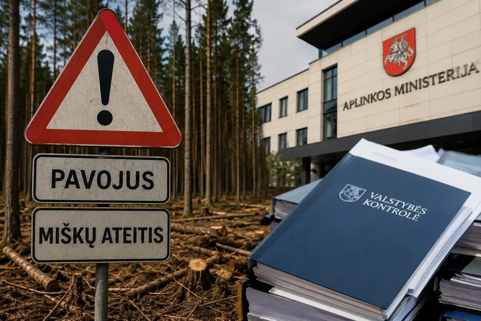 Lietuvos miškų ateičiai – pavojaus signalas: Aplinkos ministerija atkirto auditoriams