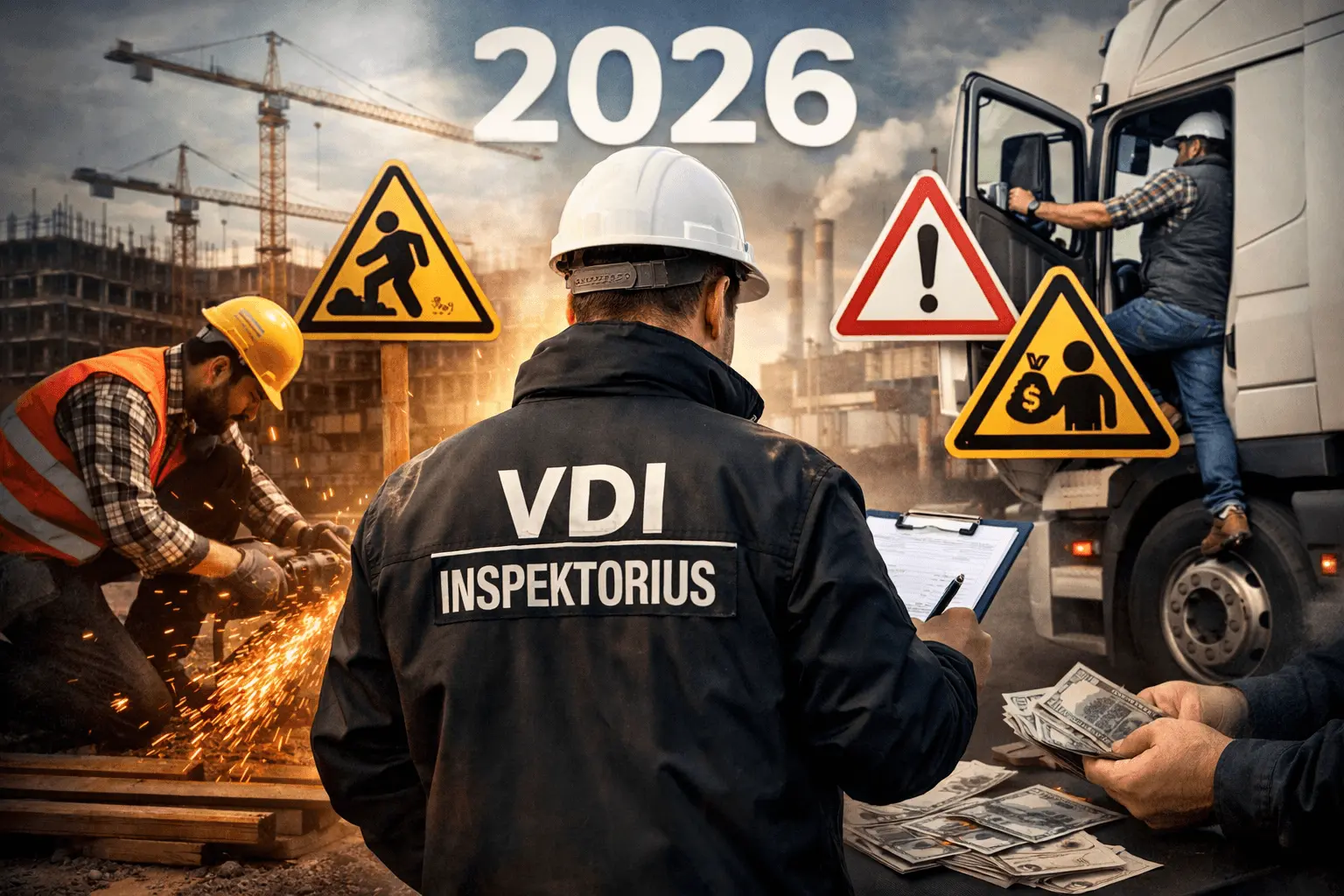VDI 2026 metais tikrins ten, kur rizika didžiausia: ką svarbu žinoti darbdaviams ir darbuotojams?