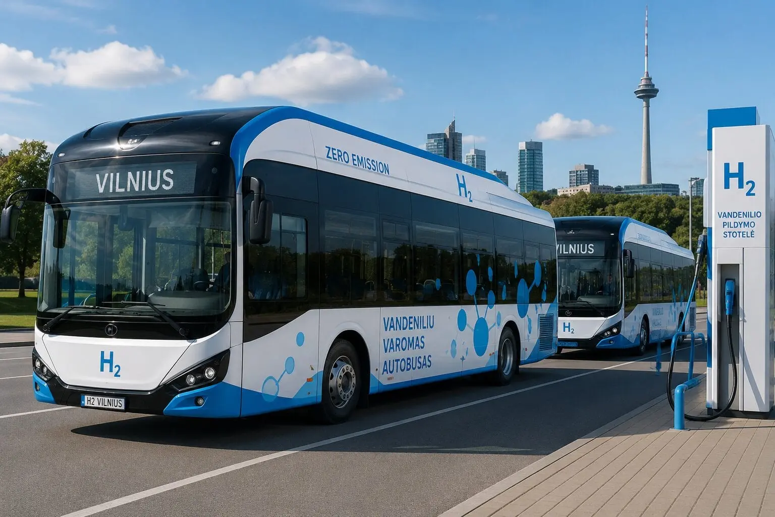 Vilnius stato milijoninę žaliojo vandenilio gamyklą: Europa jau traukia stabdį