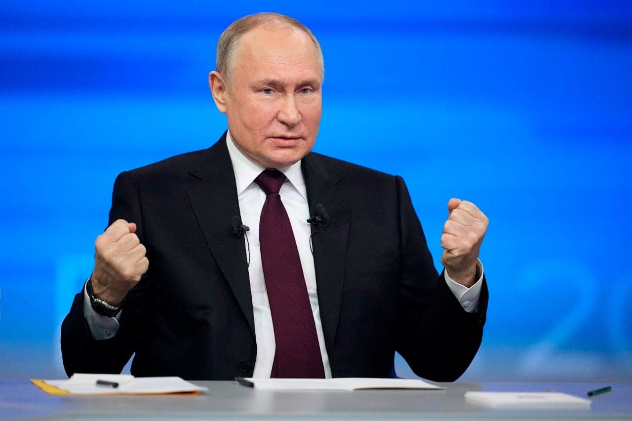 V. Putinas pakartojo: Ukrainą būtina „denacifikuoti“