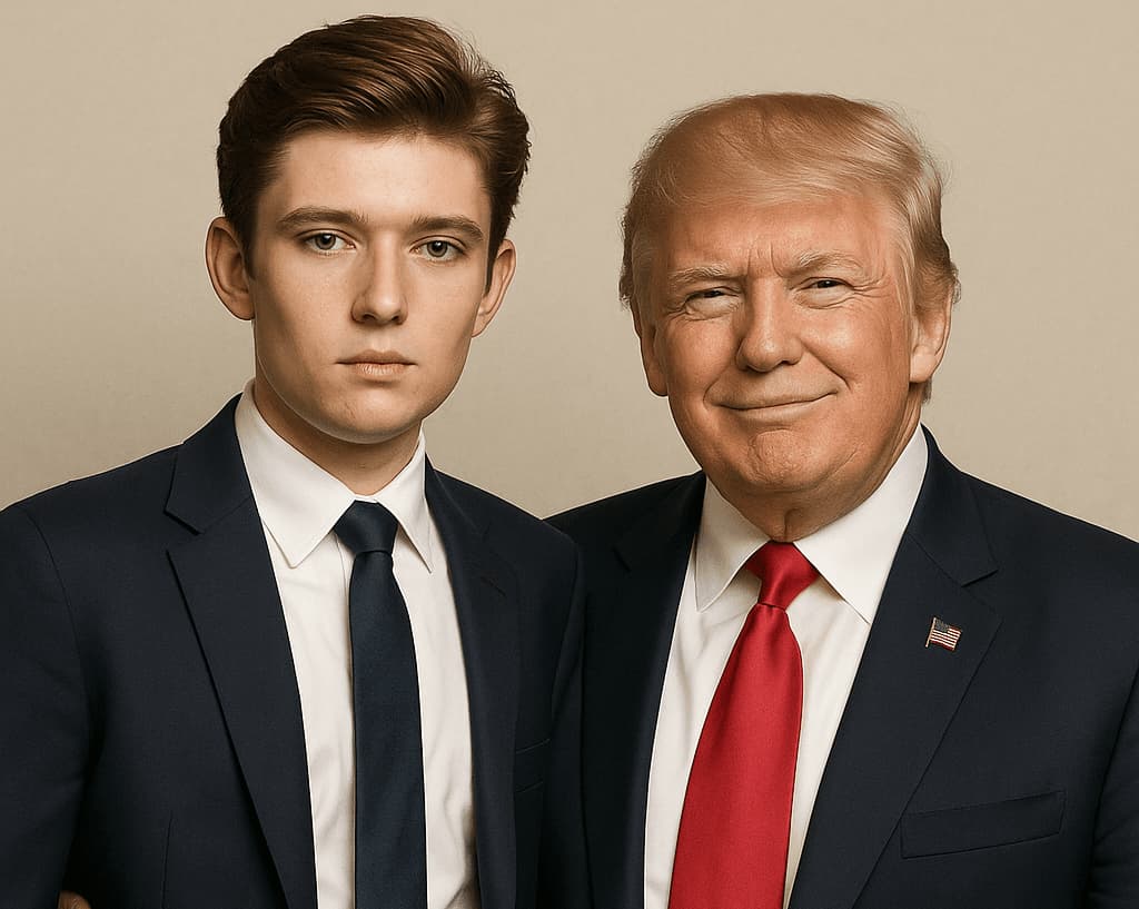 Barron Trump: 19-metis jau uždirbo milijonus ir ruošiasi vadovauti „TikTok“