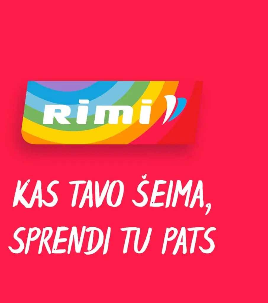 Tinklas „Rimi“ nusidažė vaivorykštės spalvomis ir leidžia darbuotojams „atsiskleisti“