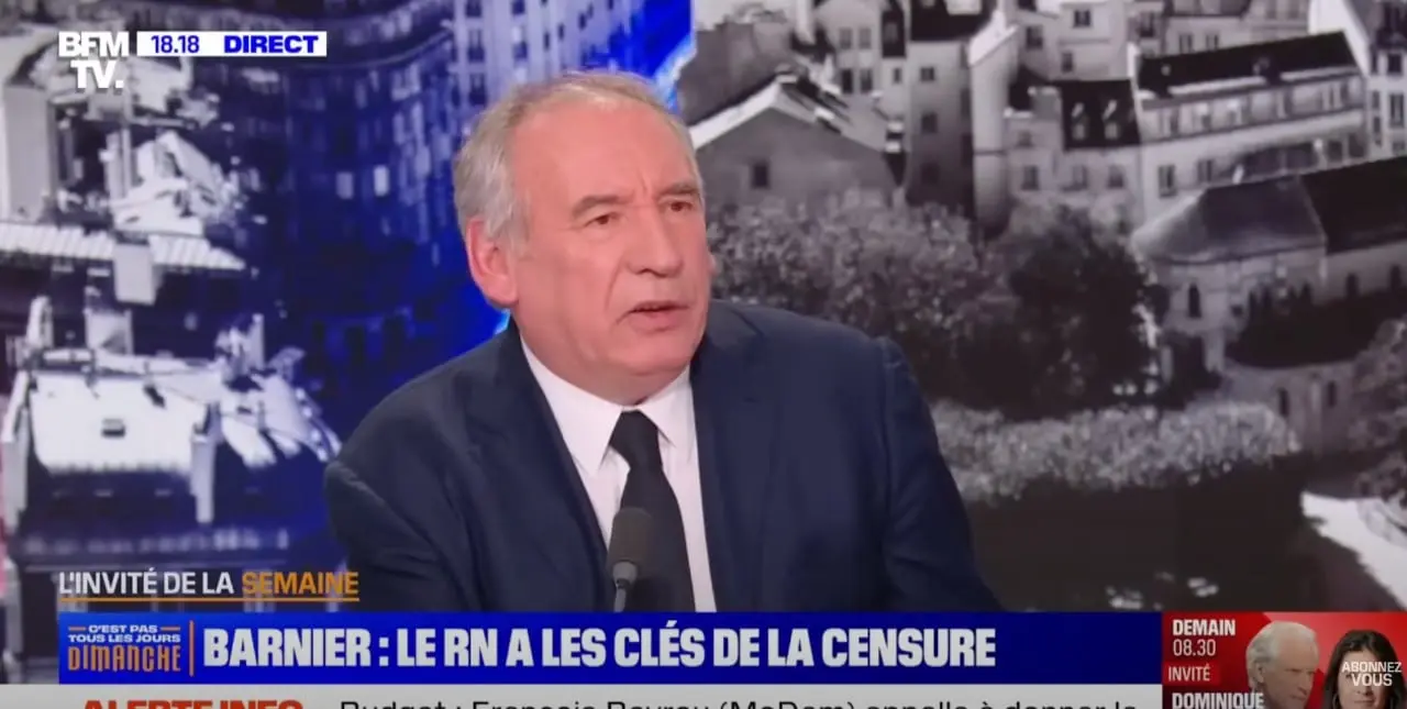 Prancūzijos premjeru gali būti paskirtas F. Bayrou
