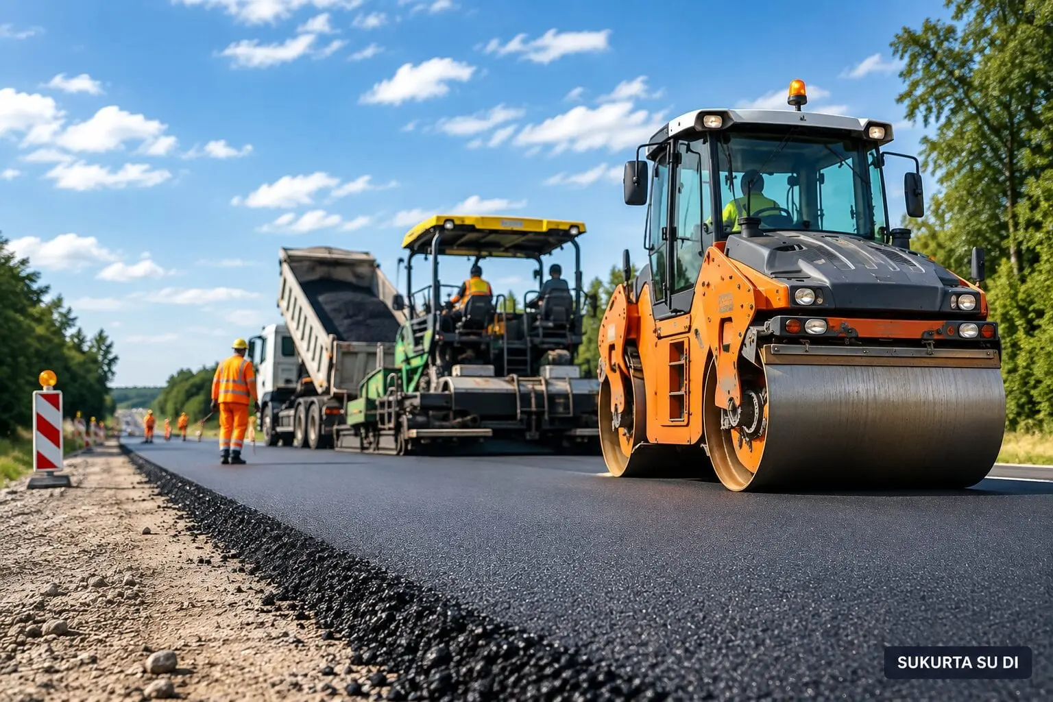 „Via Lietuva“ pradeda beveik 20 km ilgio kelių atnaujinimo darbus Lazdijų rajone