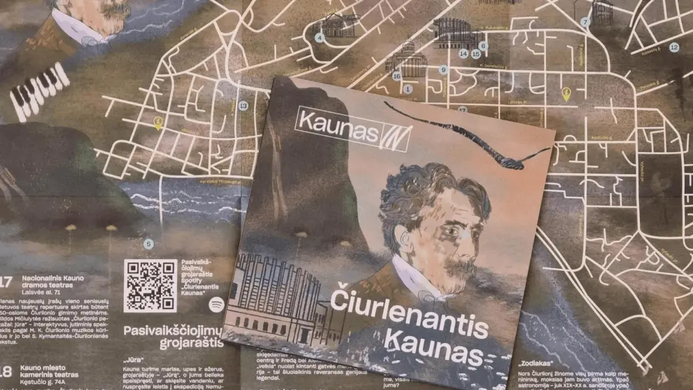 Kaune – naujas maršrutas M. K. Čiurlionio gerbėjams: metas išgirsti, pamatyti ir pajusti miestą kitaip