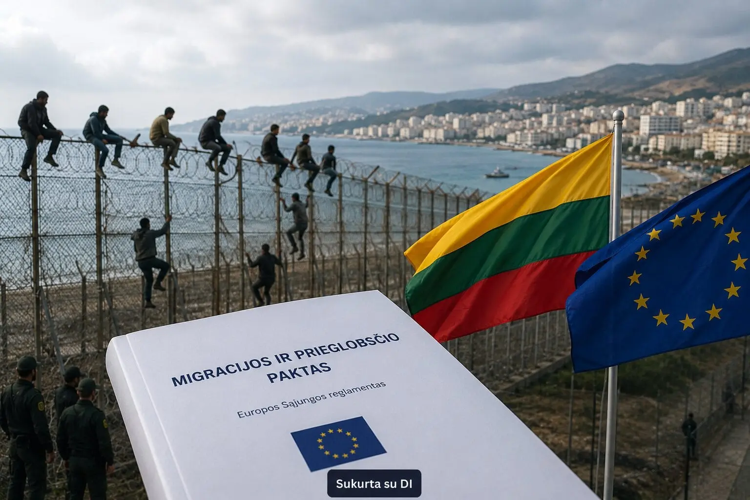 Lietuva svarsto inicijuoti ES migracijos pakto peržiūrą: Seutos krizė išryškino rimtas spragas?