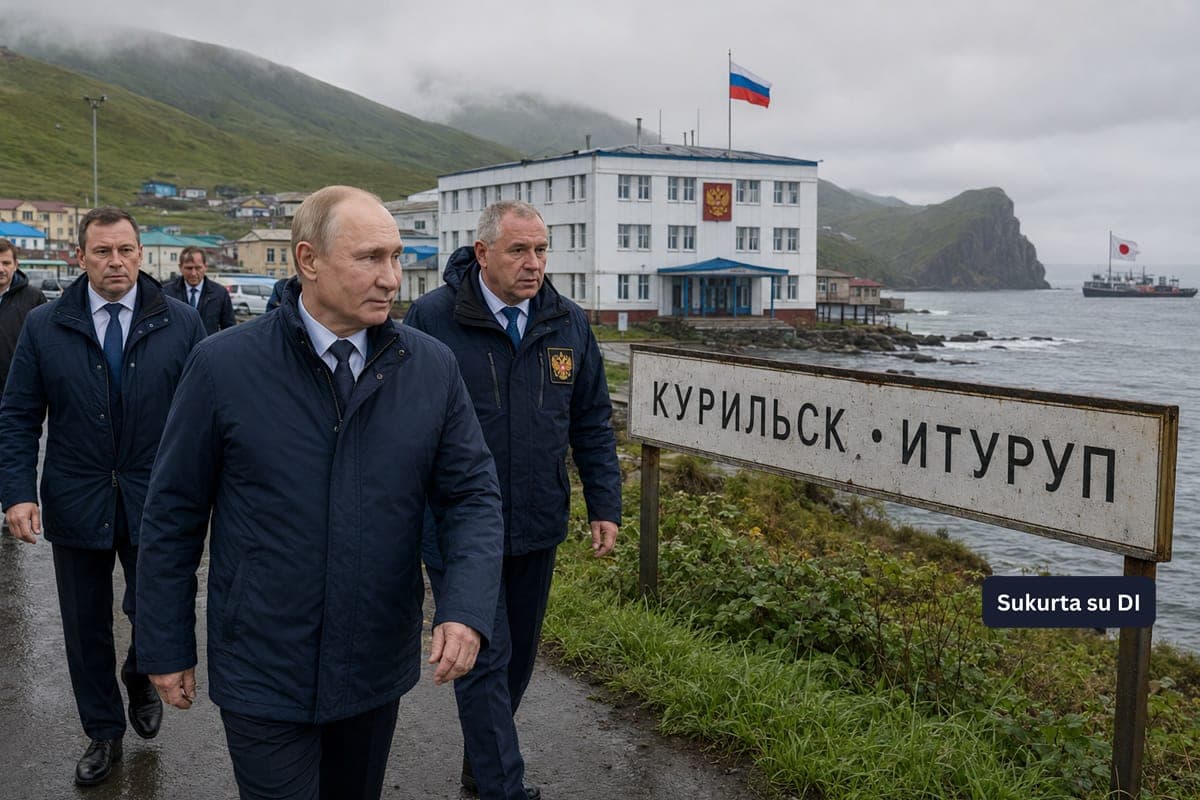 V. Putinas pirmą kartą apsilankė ginčijamose Kurilų salose: Japonija pareiškė griežtą protestą